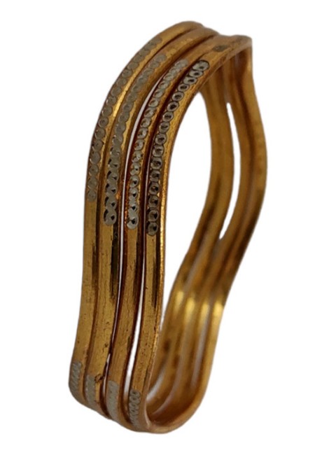 Gold Plated Bangles